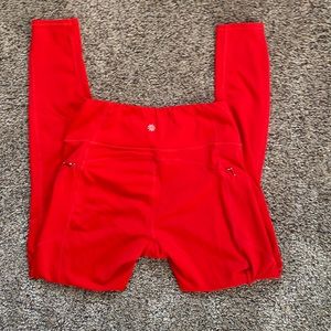 Athleta Red leggings